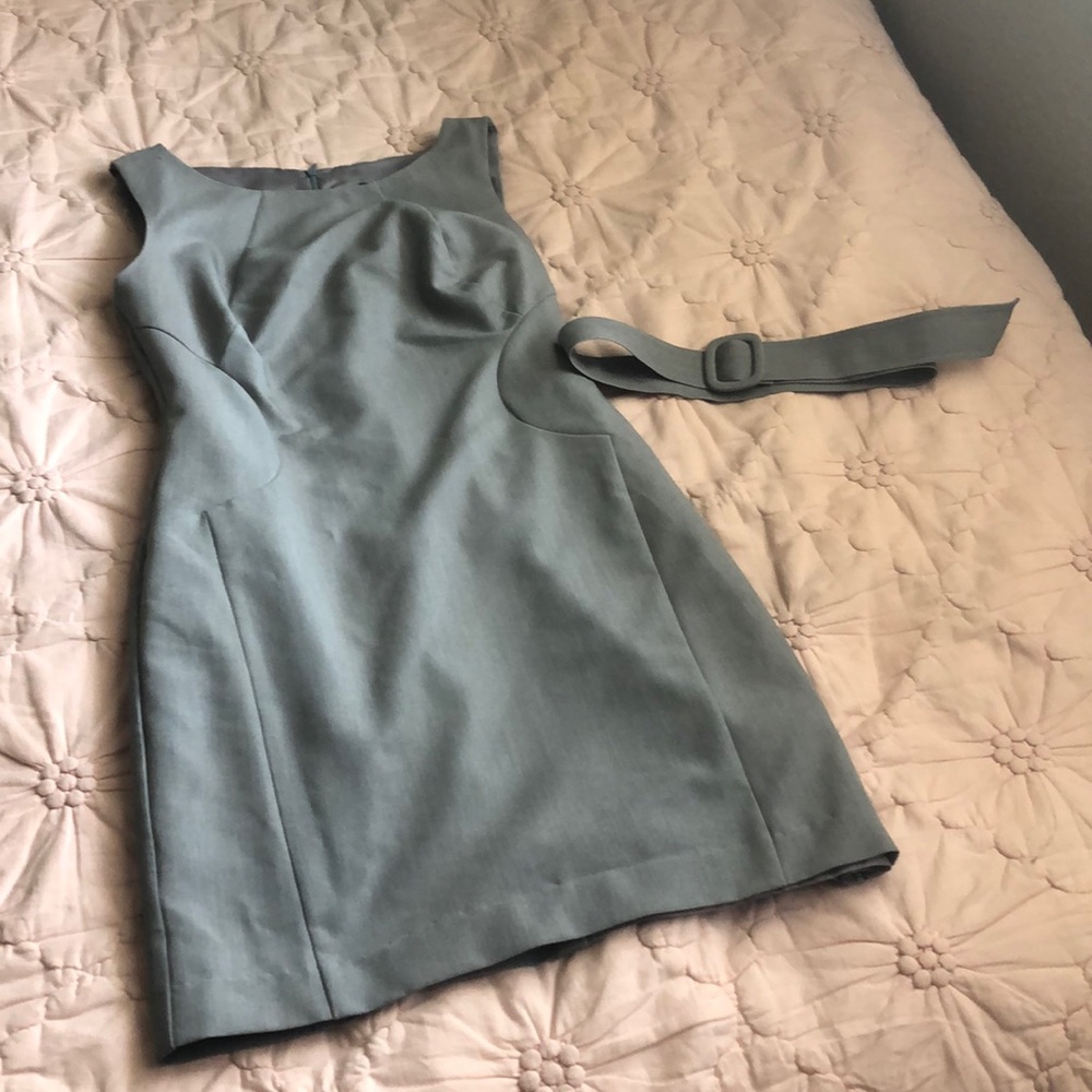 Gray formal dress